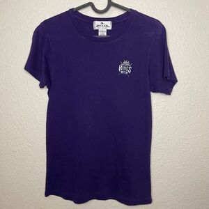 Vintage Sacramento Kings Embroidered Womens T-Shirt